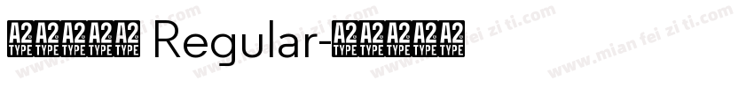 点字玄真宋 Regular字体转换